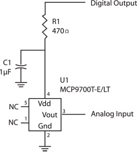 Figure 4: Powering Peripherals with Digital IO Pins.
